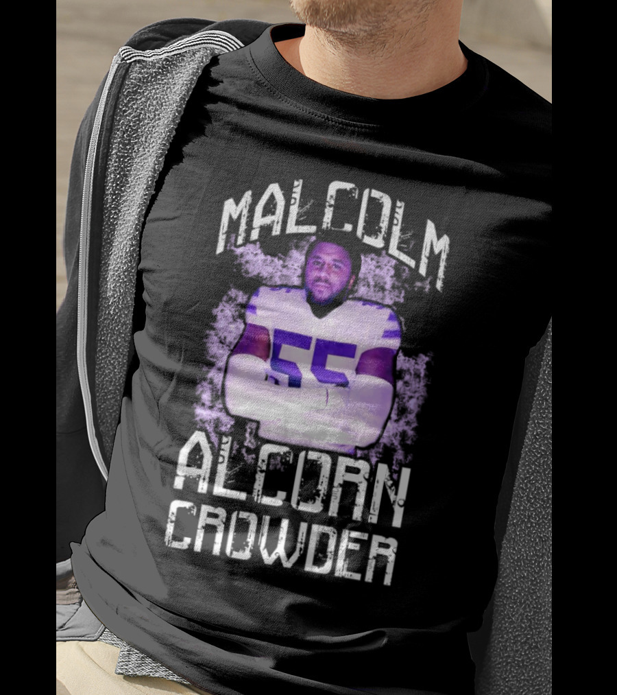 Malcolm Alcorn Crowder Kansas State Wildcats 55 T-Shirt