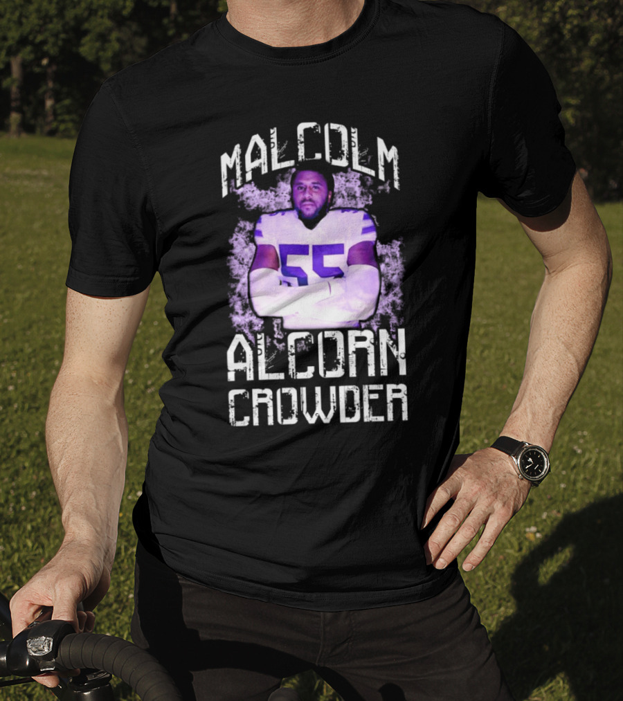 Malcolm Alcorn Crowder Kansas State Wildcats 55 T-Shirt
