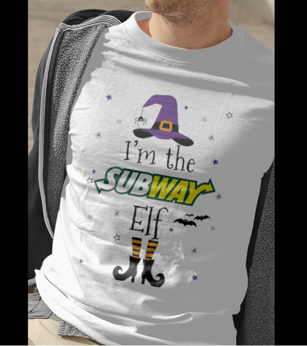 I’m The Subway Witch Elf Halloween T-Shirt
