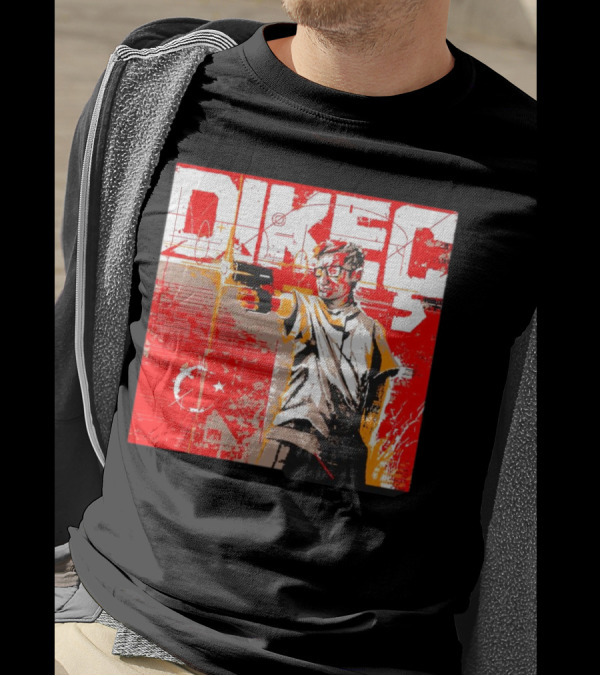 Dikeç Shooter Turkey Paris 2024 Pixel T-Shirt
