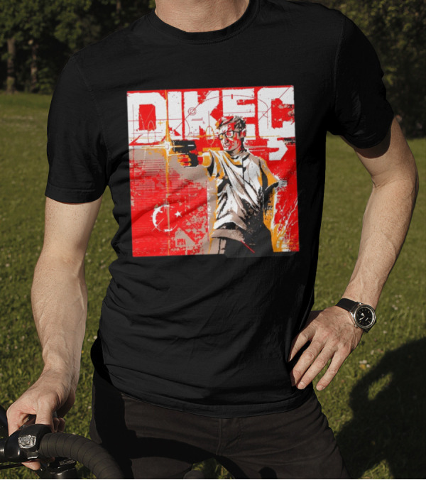 Dikeç Shooter Turkey Paris 2024 Pixel T-Shirt