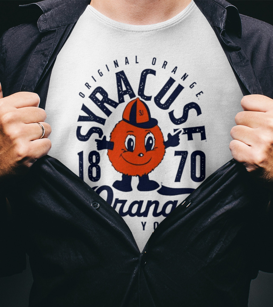 Syracuse Orange Original 1870 New York Orange Syracuse T-Shirt