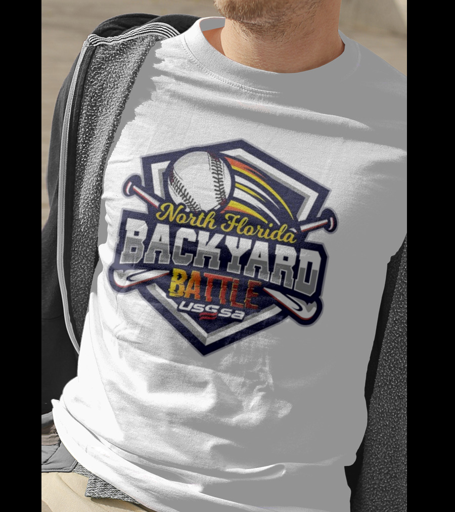 North Florida Backyard Battle Baseball USSSA T-Shirt