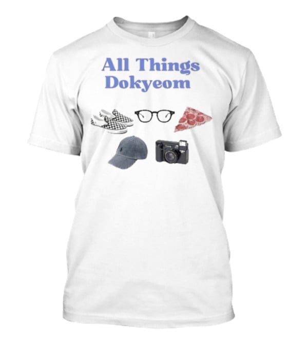 All Things Dokyeom Glasses Pizza Sneakers Camera Cap T-Shirt