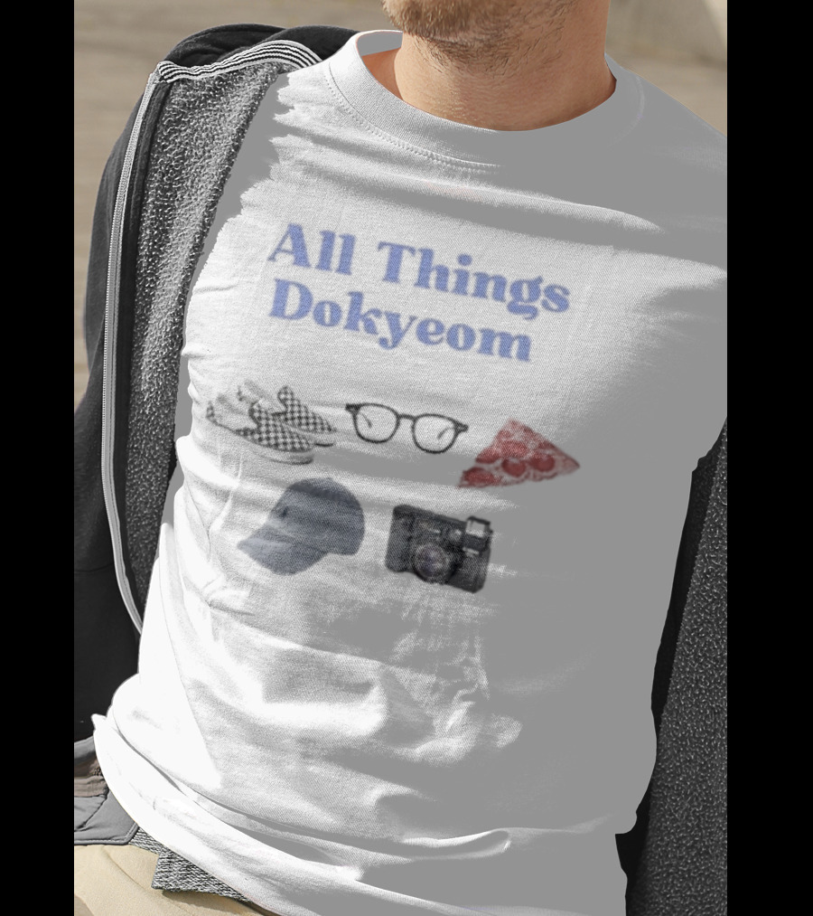 All Things Dokyeom Glasses Pizza Sneakers Camera Cap T-Shirt
