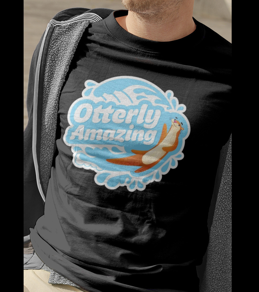 Otterly Amazing Otter Waves T-Shirt