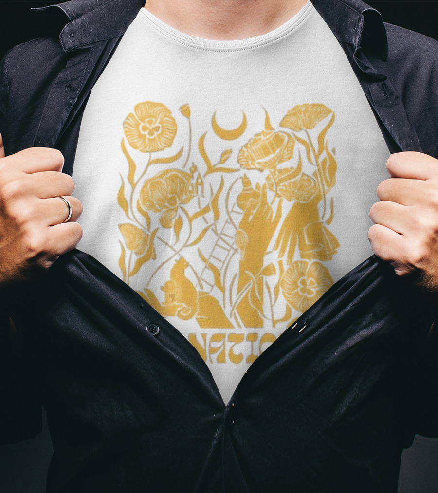 The National Moonlit Garden Journey Blossoming T-Shirt
