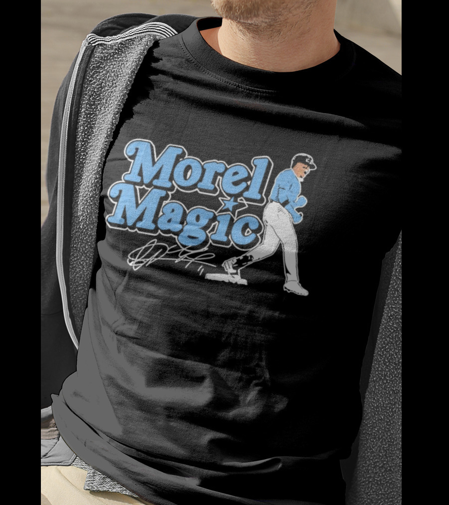 Morel Magic Christopher Morel Tampa Bay Rays Signature T-Shirt
