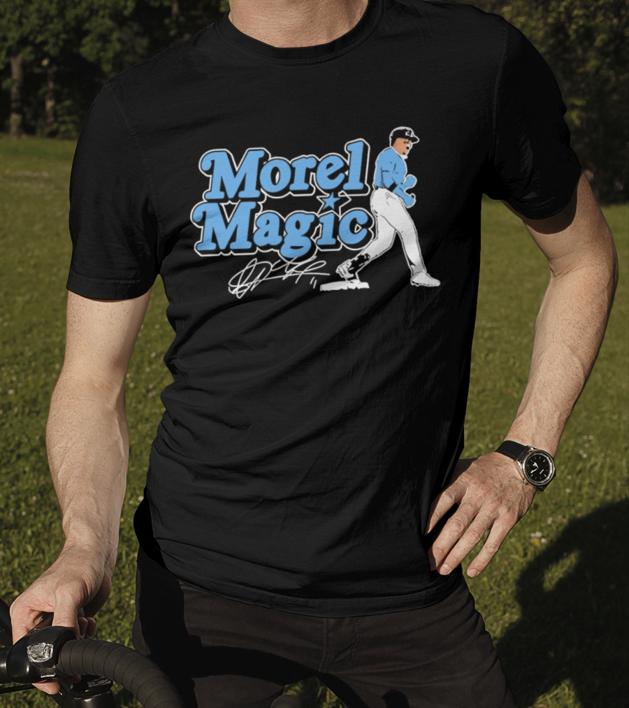 Morel Magic Christopher Morel Tampa Bay Rays Signature T-Shirt
