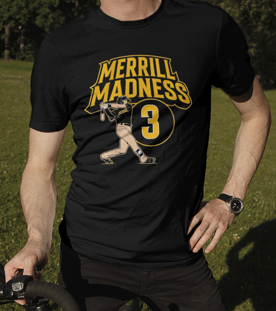 Merrill Madness 3 Jackson San Diego Padres T-Shirt