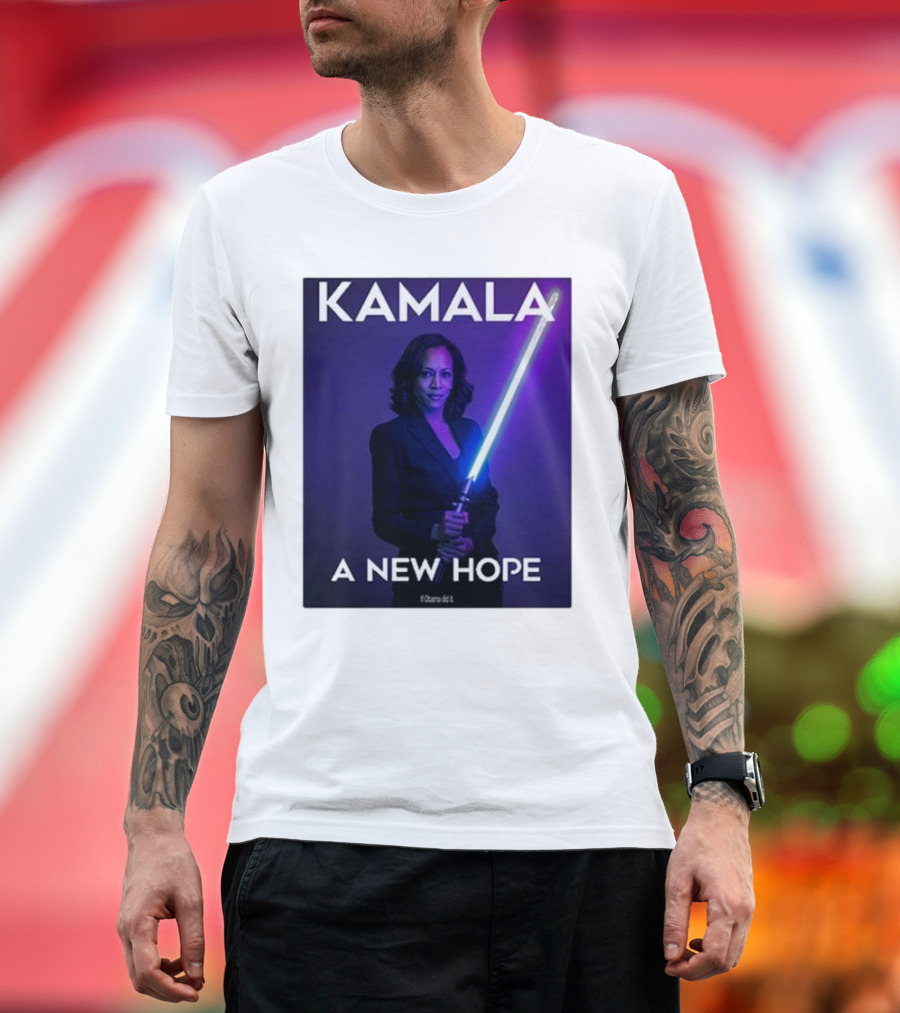 Kamala A New Hope Lightsaber Dark Suit T-Shirt