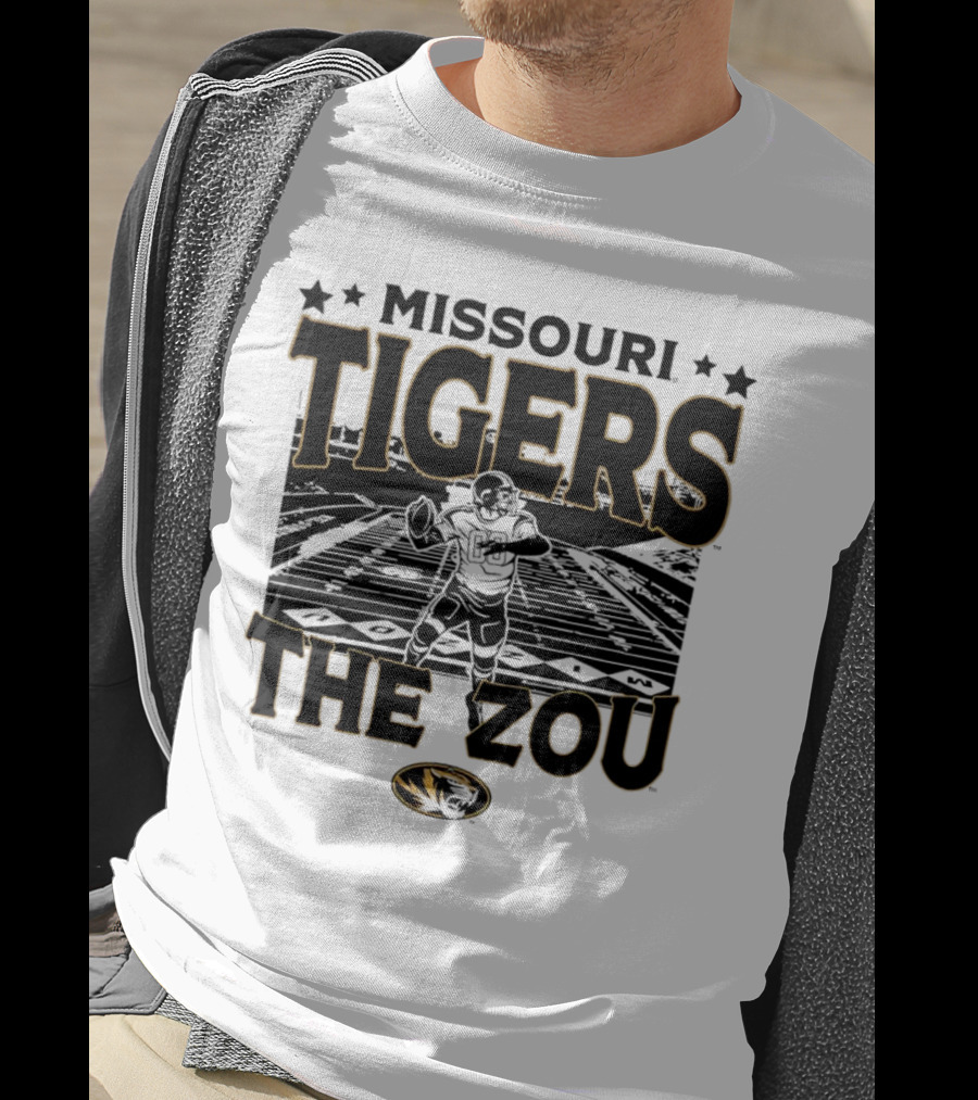 Missouri Tigers The Zou Football Gameday Couture T-Shirt