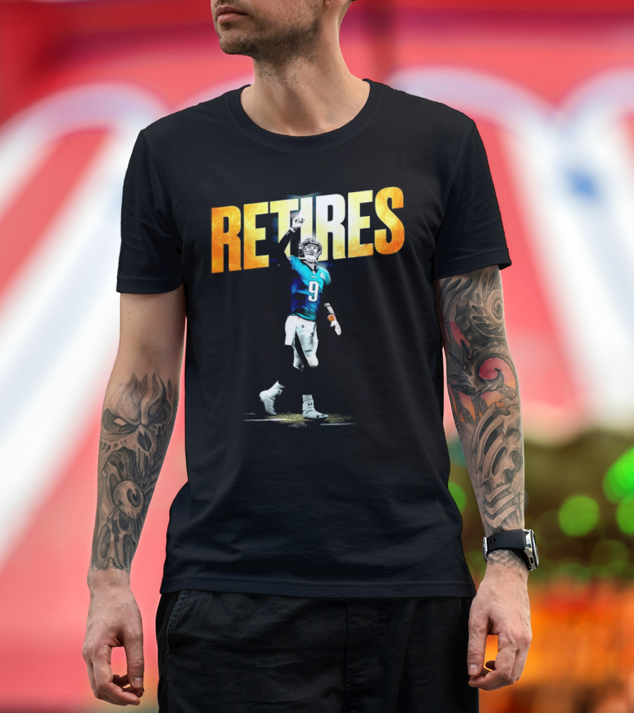 Philadelphia Eagles Nick Foles 9 Retires T-Shirt