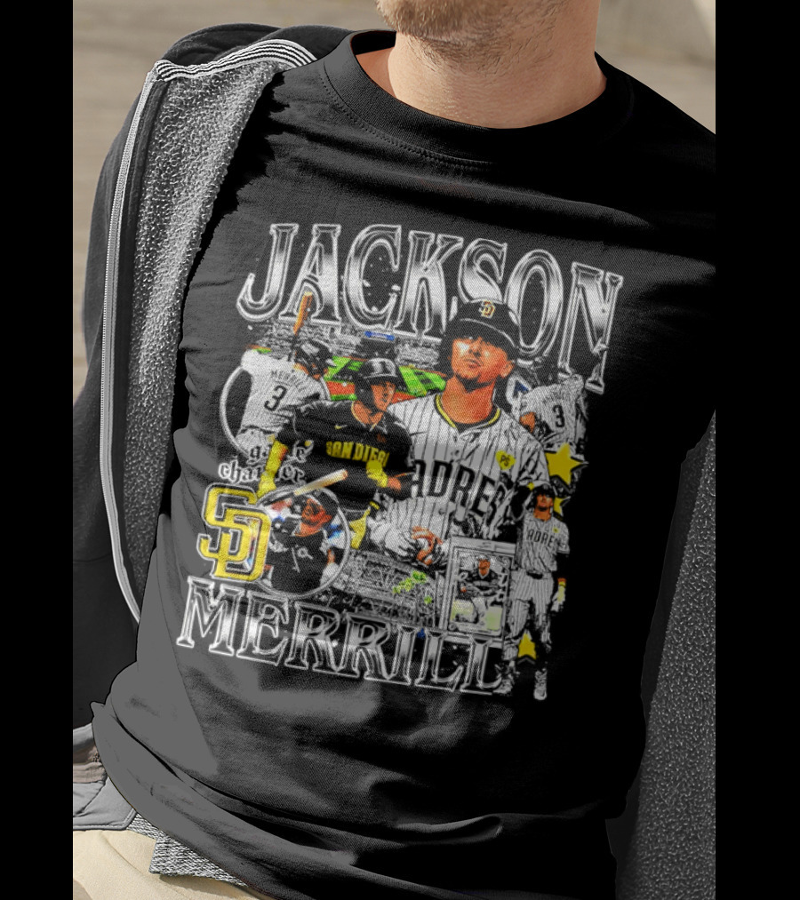 Jackson Merrill Padres SD Baseball T-Shirt