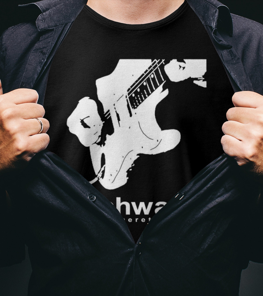 Fleshwater We're Not Here To Be Loved Guitar T-Shirt