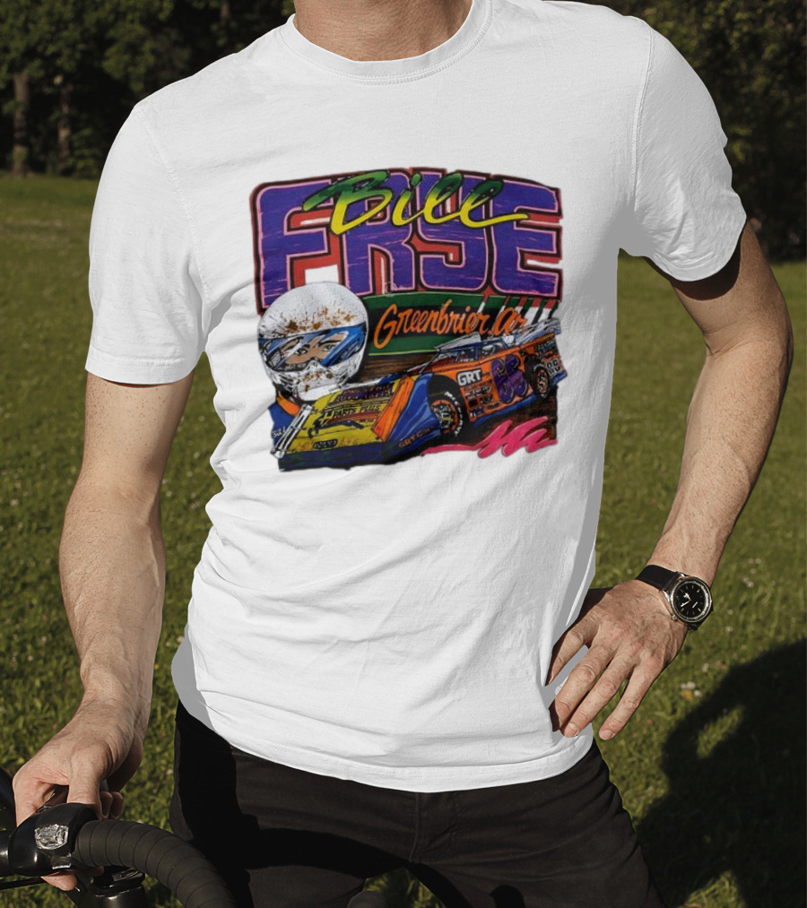 Bill Frye Greenbrier No.66 Dirt Late Model Car GRT Racing T-Shirt