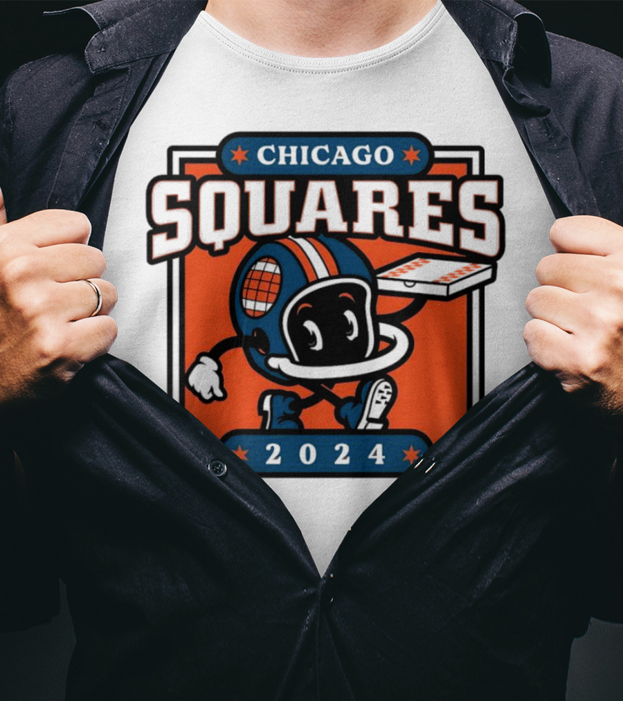 CHICAGO BEARS SQUARES T-Shirt