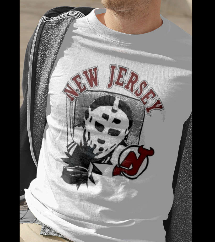 New Jersey Devils Retro Goalie Mask T-Shirt