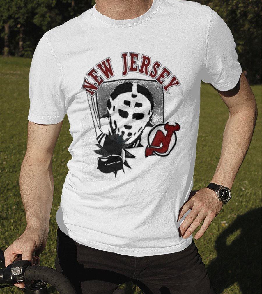 New Jersey Devils Retro Goalie Mask T-Shirt