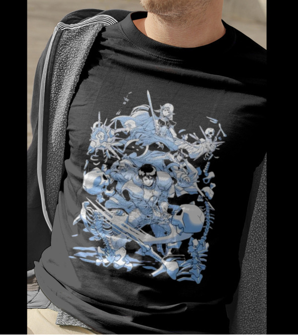 Record Of Lodoss War Party Formed Heroic Fantasy Battle T-Shirt