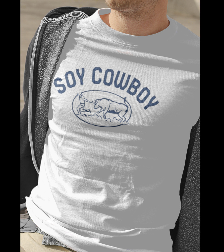 Soy Cowboy Bull And Cowboy Lassoing T-Shirt