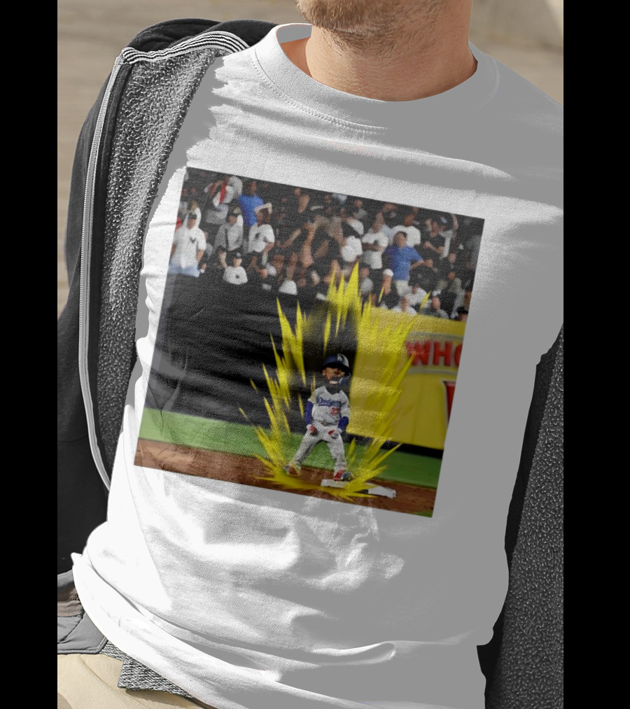 Teoscar Hernández Dodgers Super Saiyan Walk-Off Moment T-Shirt