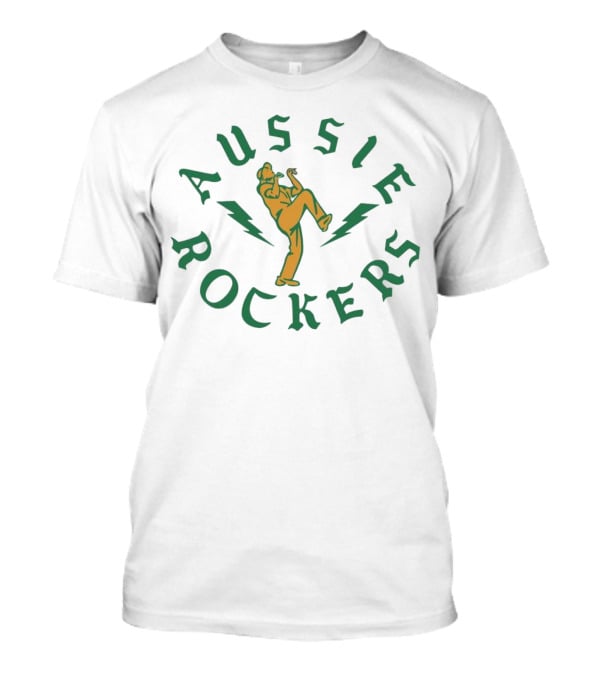 Aussie Rockers Lightning Guitarist T-Shirt