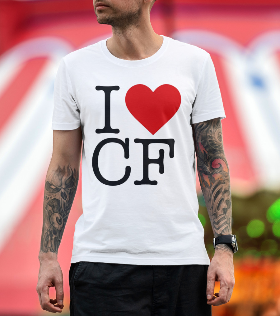 I Heart Charlotte Folk CF T-Shirt