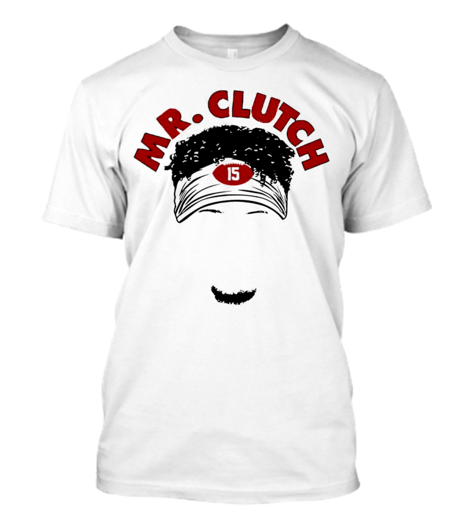 M.R. Clutch 15 Kansas City Chiefs Patrick Mahomes T-Shirt