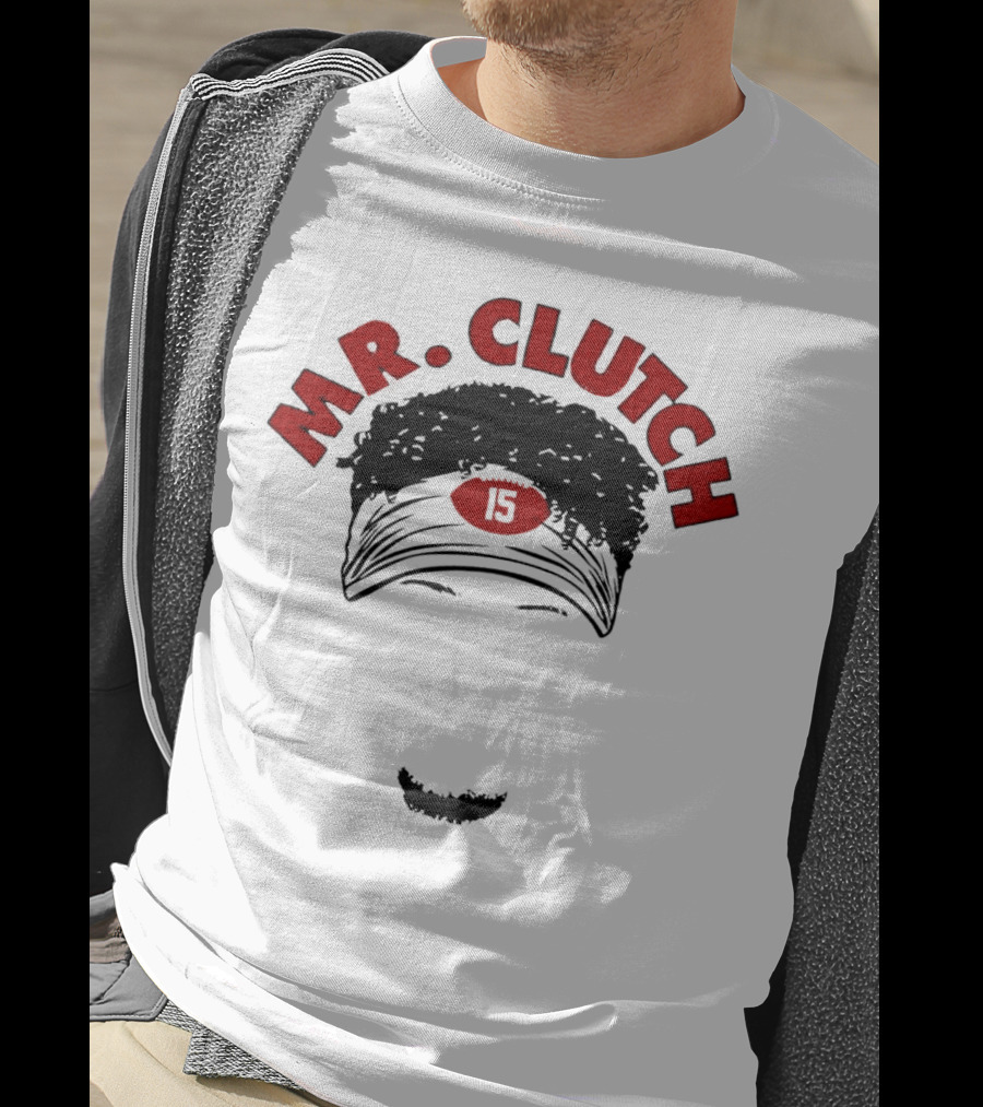 M.R. Clutch 15 Kansas City Chiefs Patrick Mahomes T-Shirt