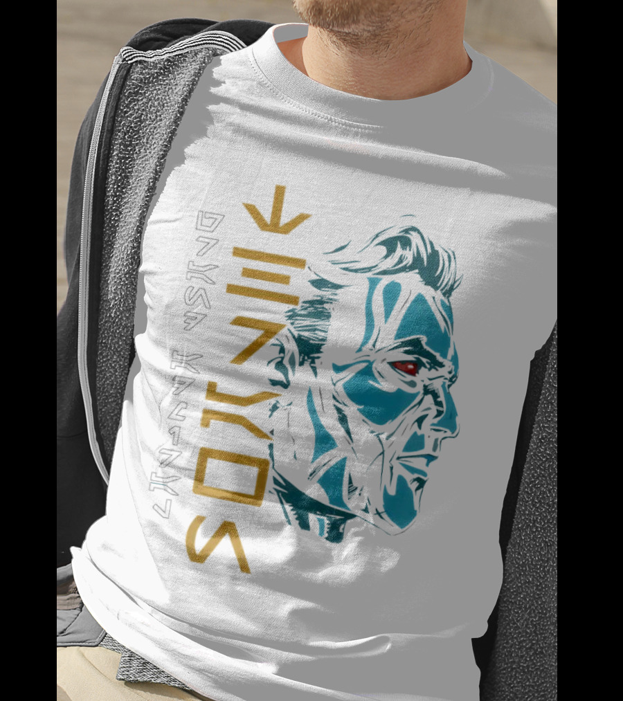 Star Wars Grand Admiral Thrawn Aurebesh T-Shirt