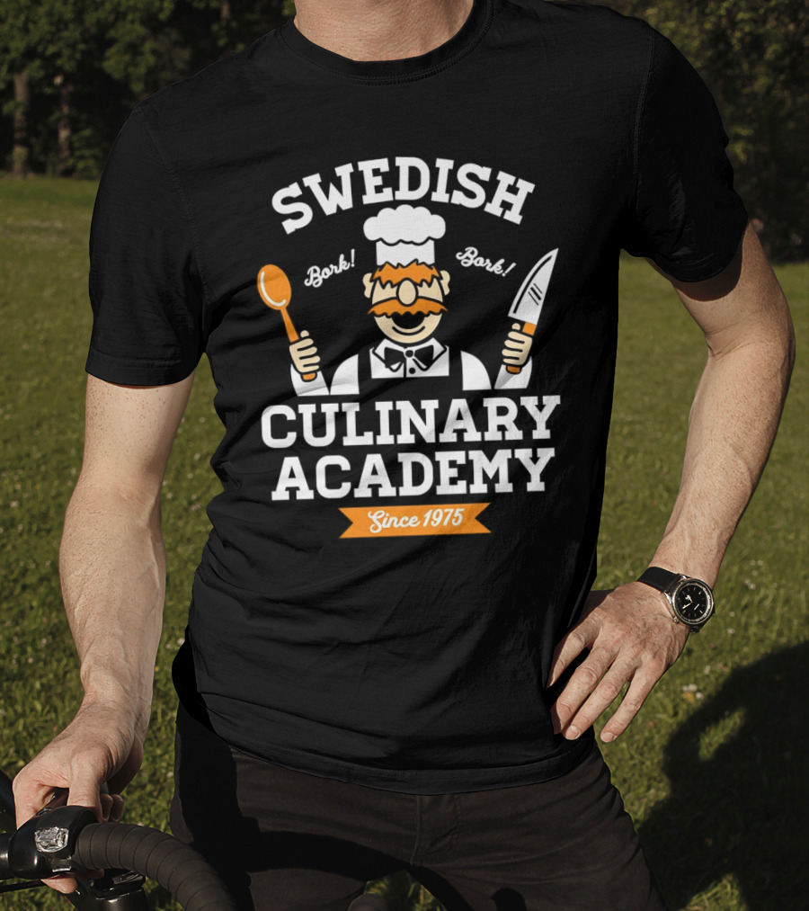 Swedish Chef Bork Bork Culinary Academy Since 1975 T-Shirt