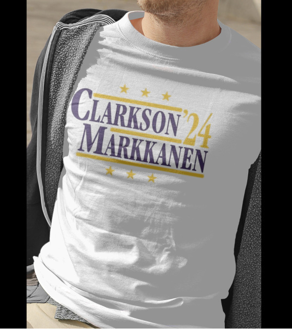 Clarkson Markkanen '24 Utah Jazz Stars T-Shirt