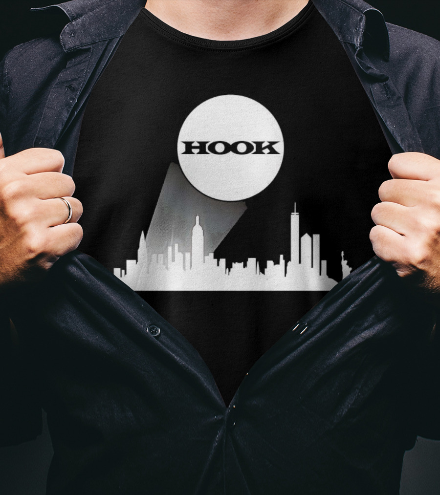 AEW Hook Signal Skyline New York City T-Shirt