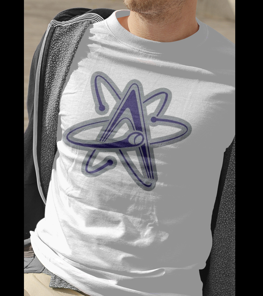 Albuquerque Isotopes Atom Symbol With Letter A Emblem T-Shirt