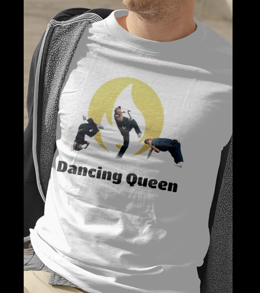 Australia Raygun Dancing Queen Breakdancing Moves T-Shirt