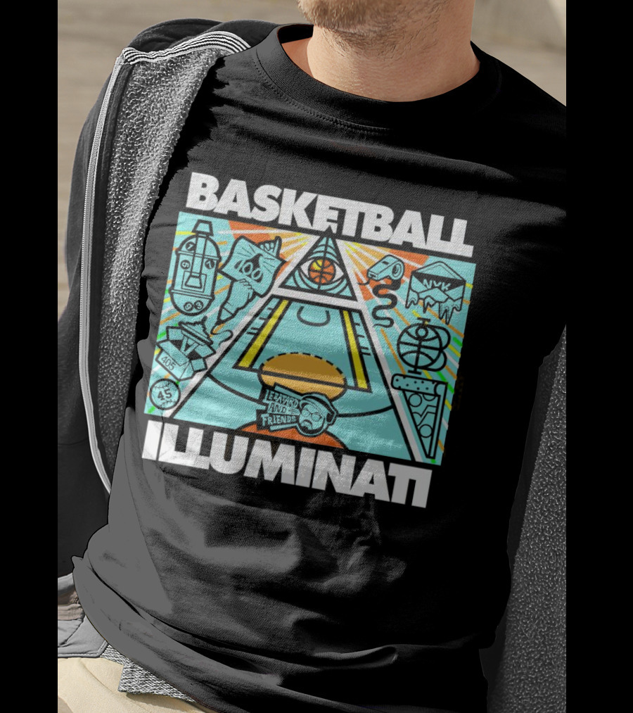 Basketball Illuminati LeBatard And Friends NVK 405 45 9 12 T-Shirt