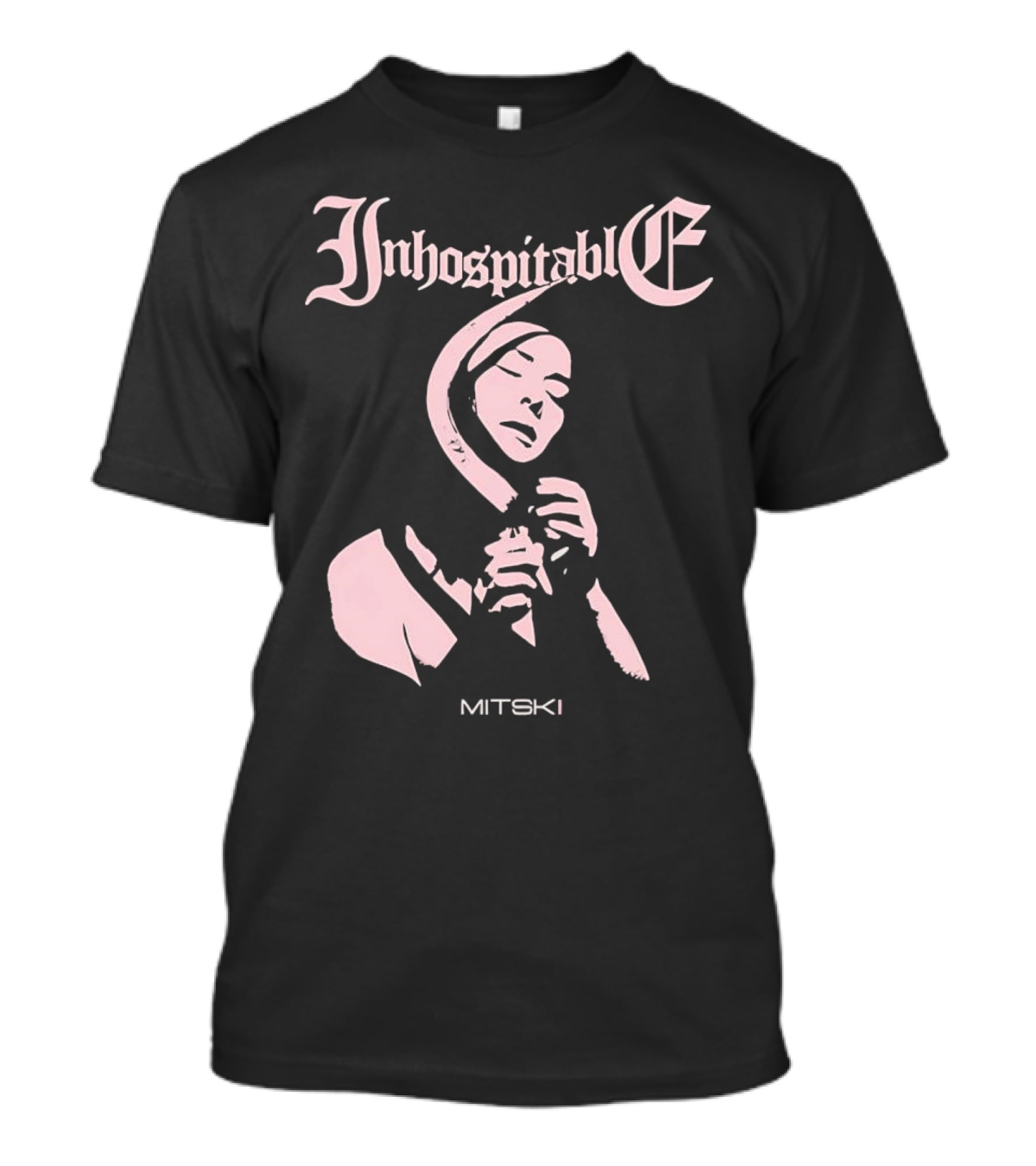 Inhospitable Mitski Gothic T-Shirt