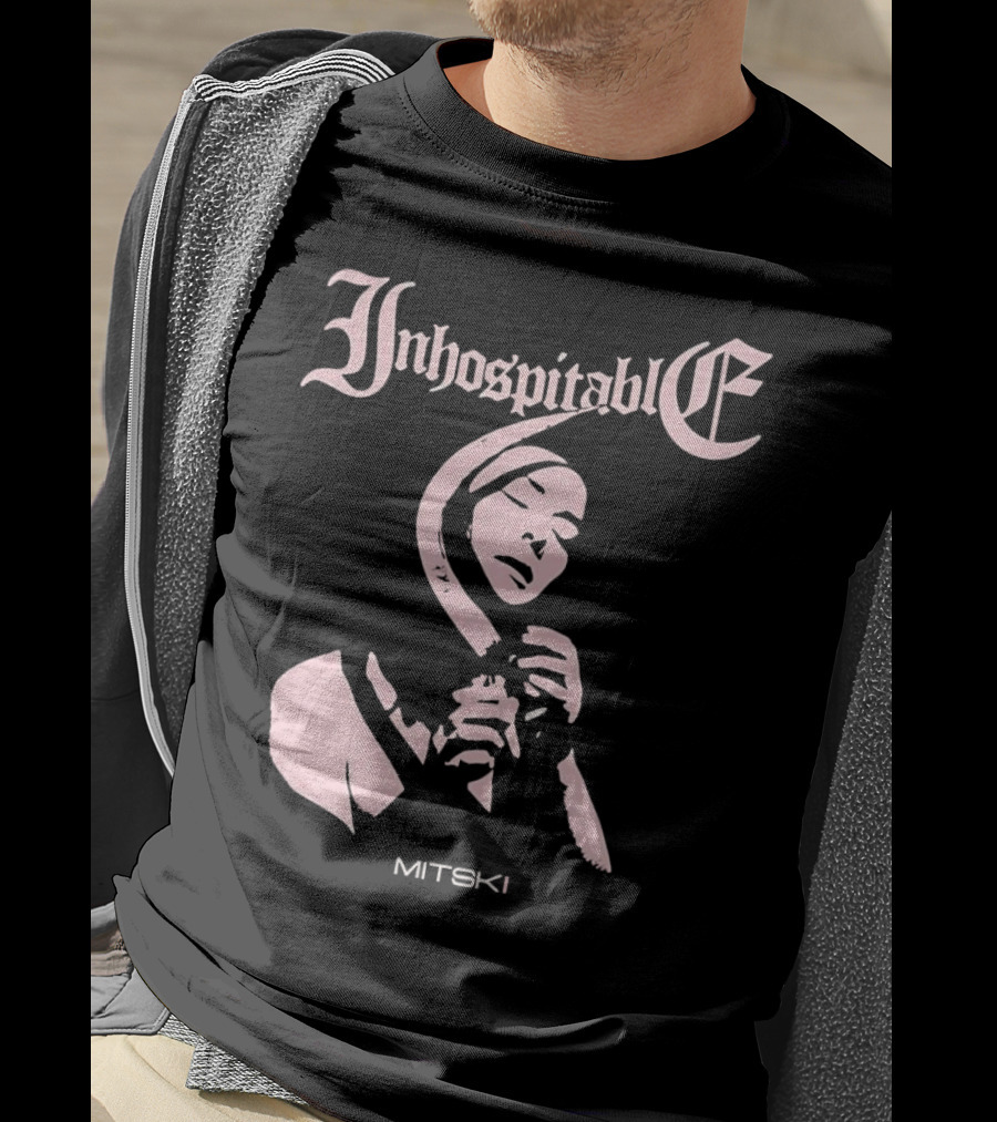 Inhospitable Mitski Gothic T-Shirt