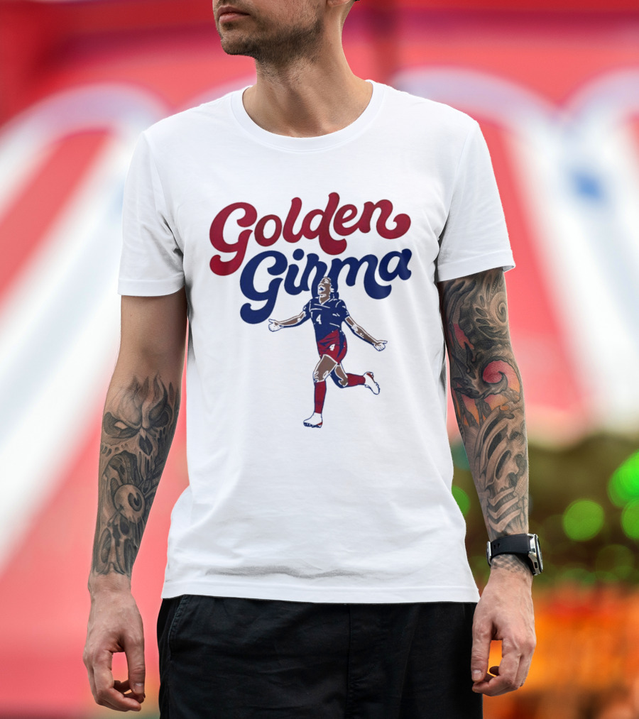 Golden Girma USWNT Naomi Girma T-Shirt