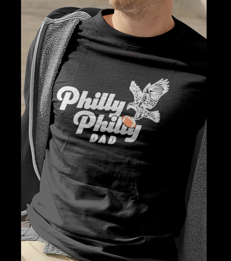 Philly Philly Dad Football Eagle Nick Foles T-Shirt