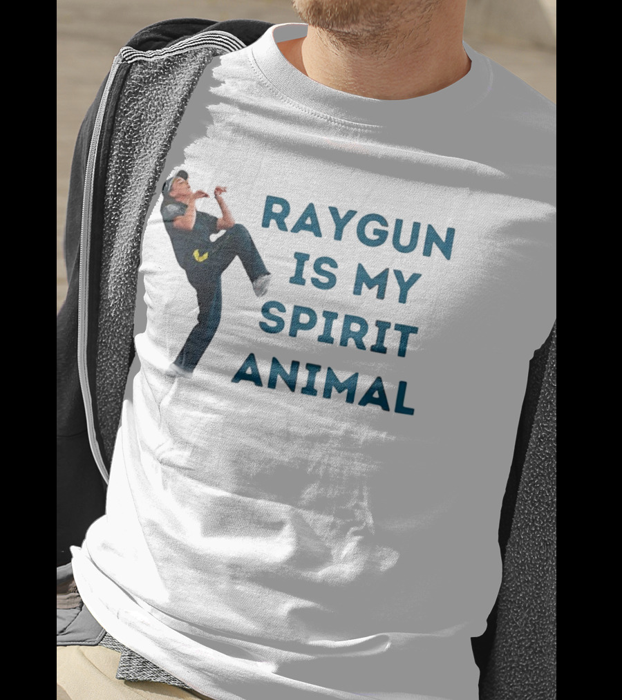 Raygun Is My Spirit Animal Breakdancing T-Shirt