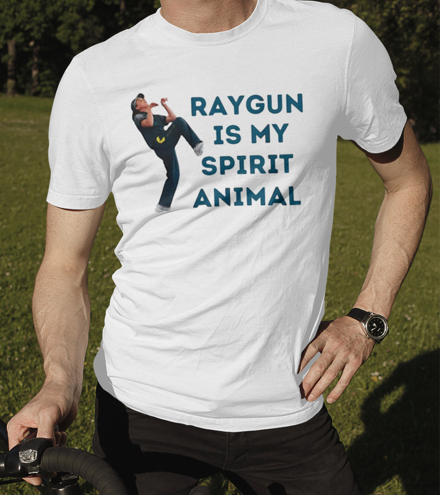 Raygun Is My Spirit Animal Breakdancing T-Shirt