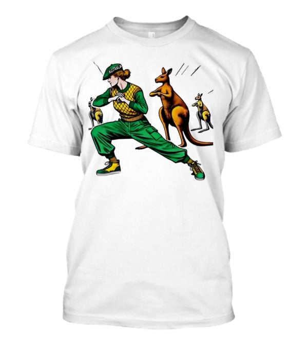 Breakdancing With Kangaroo At Olympics T-Shirt