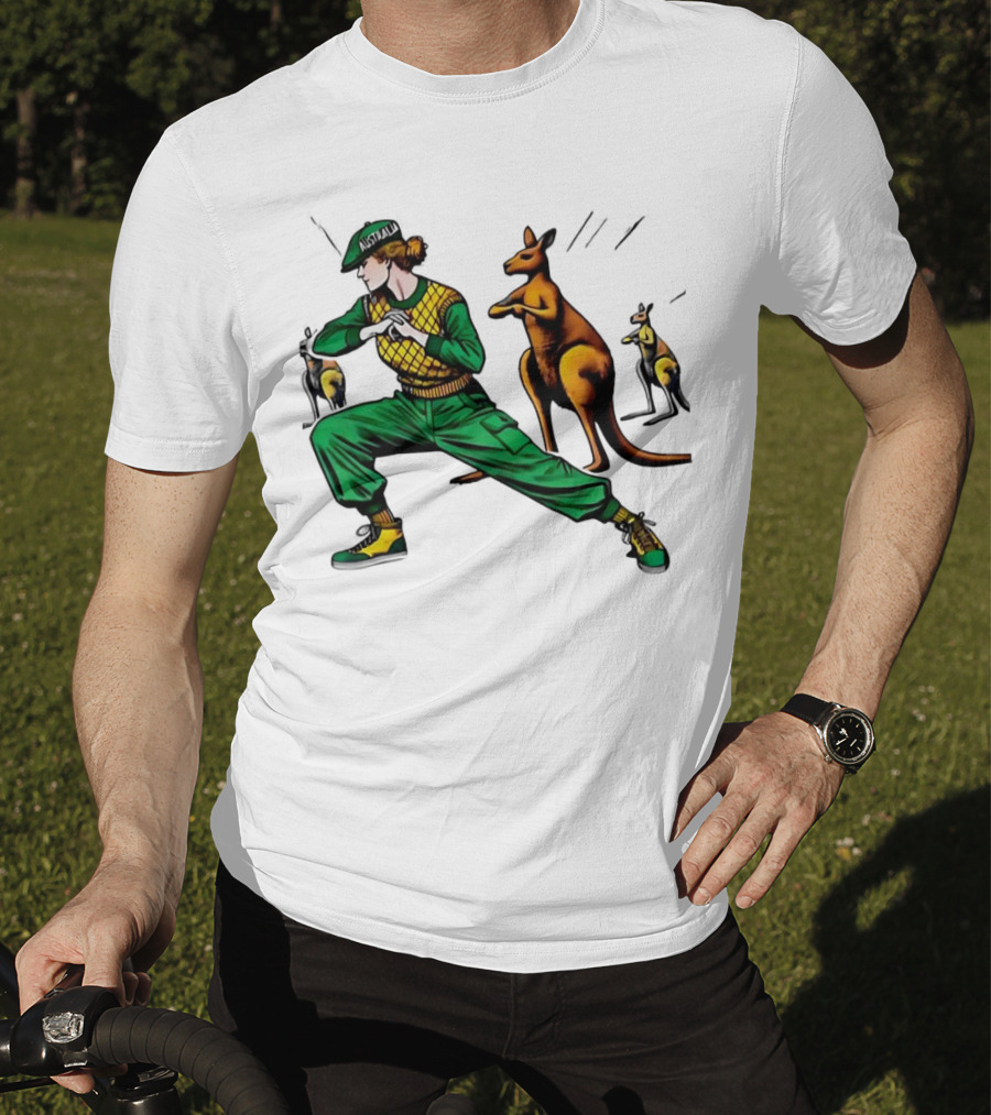 Breakdancing With Kangaroo At Olympics T-Shirt