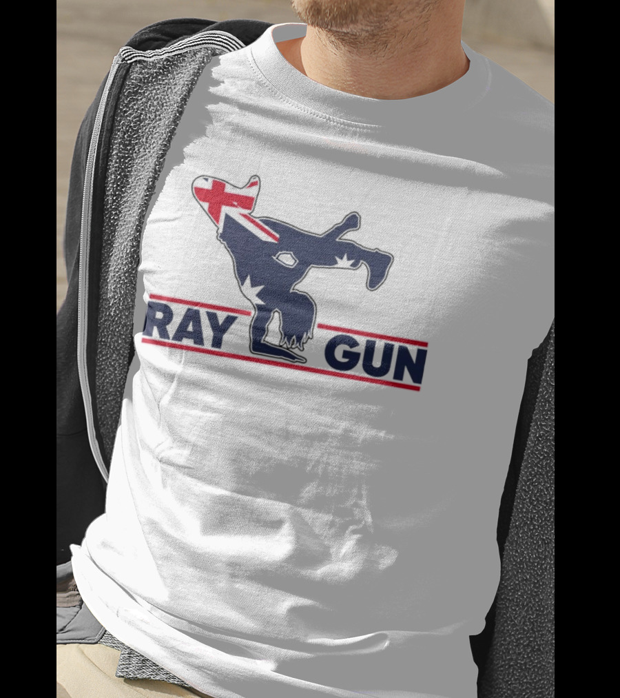 Raygun Australian Flag Olympic Breakdancer T-Shirt