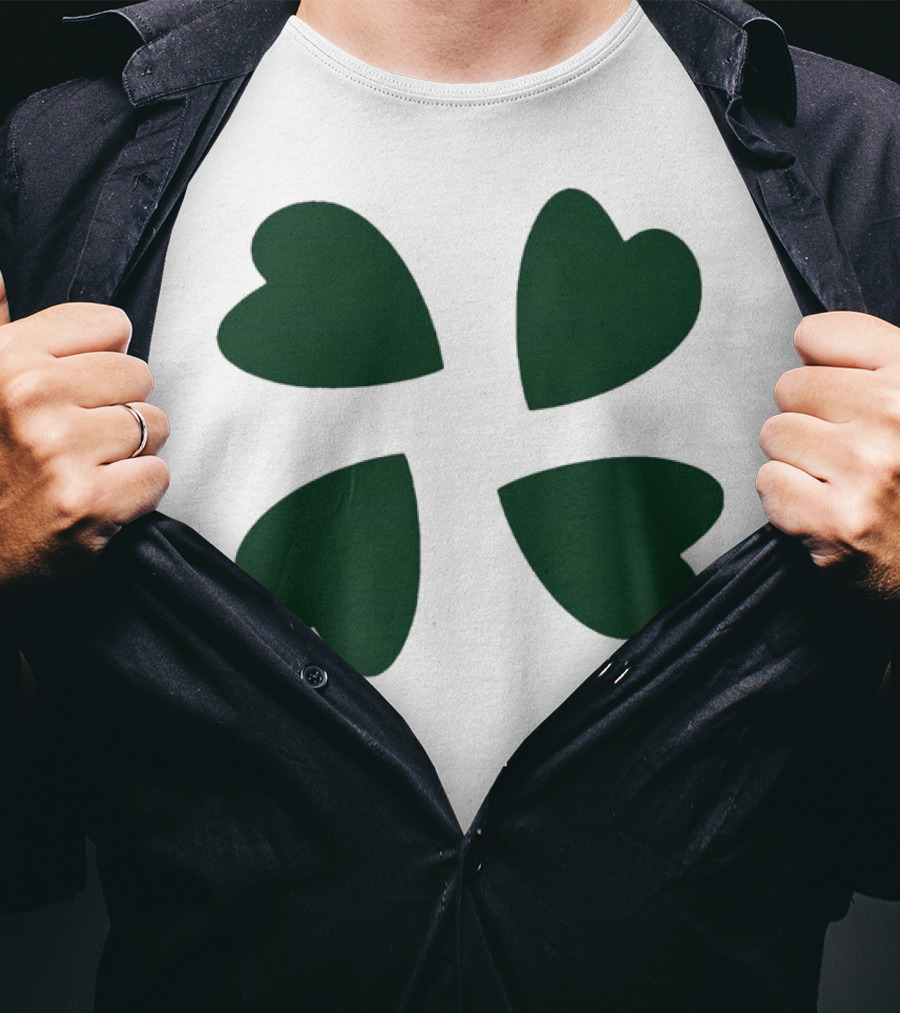 4chan Clover Heart T-Shirt
