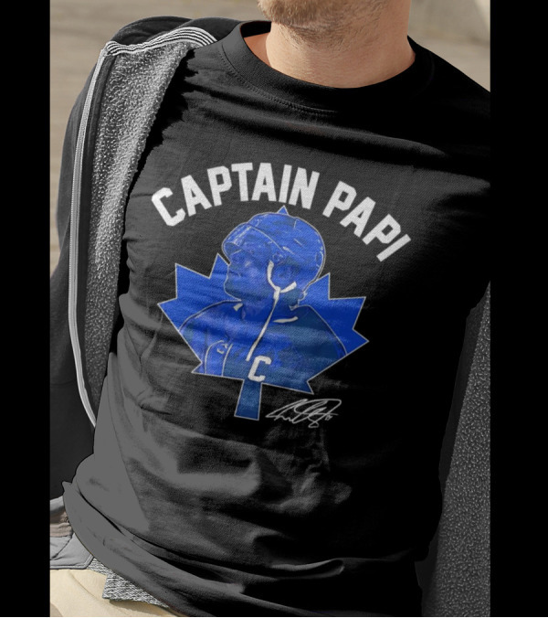 Captain Papi Auston Matthews Toronto Maple Leafs Signature T-Shirt