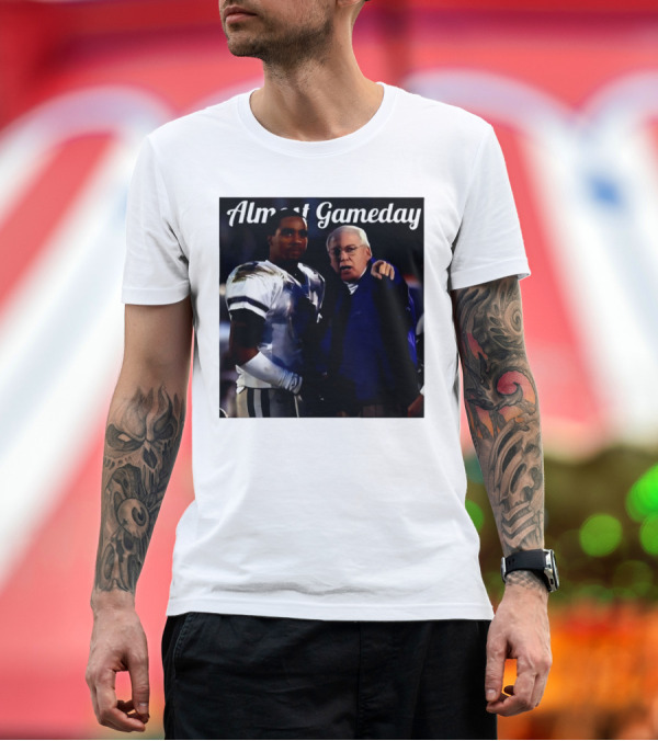 Premium T-Shirt: Almost Gameday Bill Snyder Coach K-State Wildcats Player Interaction T-Shirt Almost Gameday Bill Snyder Coach K-State Wildcats Player Interaction T-Shirt