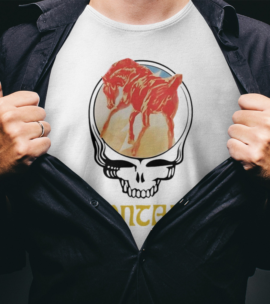 Montana Grateful Dead Skull With Horse T-Shirt